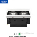 Hsong Lighting - Lampu LED persegi kualitas bagus AR111 230V 10W 20W Downlight LED COB Sorotan tersembunyi